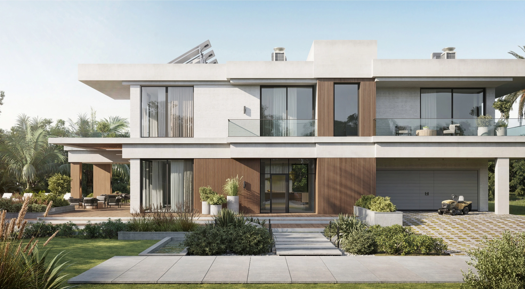 Residential balcony lifestyle